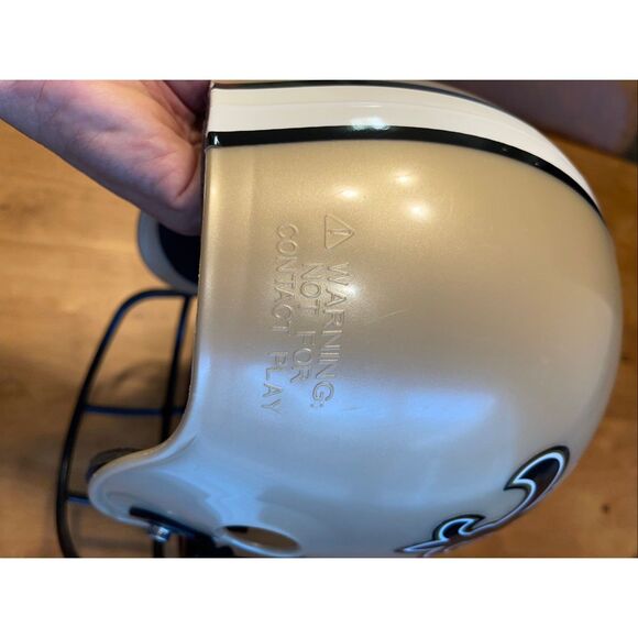 Franklin NFL New Orleans Saints Display Helmet - Picture 5 of 7
